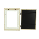 Kids Art Frame Composite Wood Front Opening Changeable Magnetic Picture Display for Crafts Drawing Wood - Extra Image