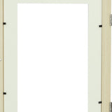 Kids Art Frame Composite Wood Front Opening Changeable Magnetic Picture Display for Crafts Drawing Wood