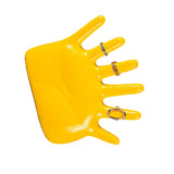 Ring Hand Holder All Round Display Fade Resistant Exquisite Hand Jewelry Display Stand for Bracelets Watches Yellow