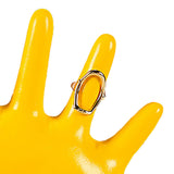 Ring Hand Holder All Round Display Fade Resistant Exquisite Hand Jewelry Display Stand for Bracelets Watches Yellow