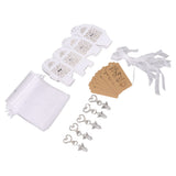 24Pcs Angel Favor Keychains Cute Angel Guest Return Gifts Baby Shower Favors for Wedding Party