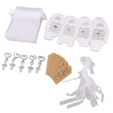 24Pcs Angel Favor Keychains Cute Angel Guest Return Gifts Baby Shower Favors for Wedding Party