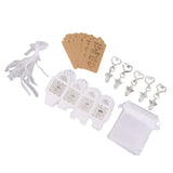 24Pcs Angel Favor Keychains Cute Angel Guest Return Gifts Baby Shower Favors for Wedding Party