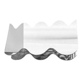 Flower Vase Modern Acrylic Decorative Unique Wavy Shape Vase for Bedroom Living Room Table Mirror