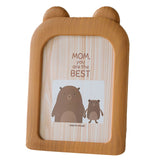 Ins Cute Cartoon Creative Photo Frame 7 Inch Picture Frame Office Desktop Decoration Kindergarten Wall Decoration Brown Bear