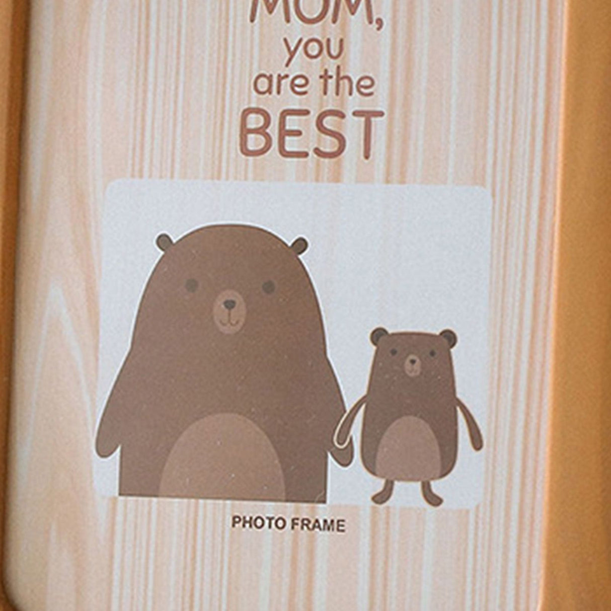 Ins Cute Cartoon Creative Photo Frame 7 Inch Picture Frame Office Desktop Decoration Kindergarten Wall Decoration Brown Bear