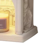 Candle Warmer Lamp Dimmable Decorative Palace Building Design Aroma Candle Melting Light for Bedroom CN Plug Candle Melting Lamp - Extra Image