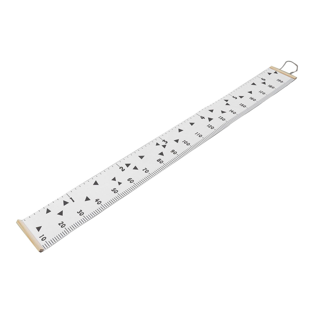 Kids Growth Chart Accurate Baby Height Growth Chart Ruler Removable Canvas Wall Hanging Measurement Chart for Home Triangle