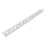 Kids Growth Chart Accurate Baby Height Growth Chart Ruler Removable Canvas Wall Hanging Measurement Chart for Home Triangle