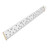 Kids Growth Chart Accurate Baby Height Growth Chart Ruler Removable Canvas Wall Hanging Measurement Chart for Home Triangle - Extra Image
