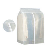 Super Large Transparent 3D Zipper Clothes Dust Cover Wardrobe Storage Bag Waterproof Dustproof Suit Coat Protector 120x100x50cm