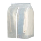 Super Large Transparent 3D Zipper Clothes Dust Cover Wardrobe Storage Bag Waterproof Dustproof Suit Coat Protector 120x100x50cm