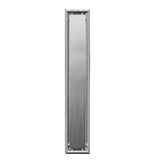 Rectangular Floor Drain Water Barrier Function Avoid Clogging Stainless Steel Shower Linear Drain for Kitchen Hotel - 45-Degree Angle