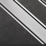 Rectangular Floor Drain Water Barrier Function Avoid Clogging Stainless Steel Shower Linear Drain for Kitchen Hotel
