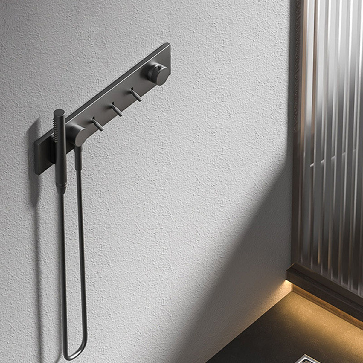 Rectangular Floor Drain Water Barrier Function Avoid Clogging Stainless Steel Shower Linear Drain for Kitchen Hotel