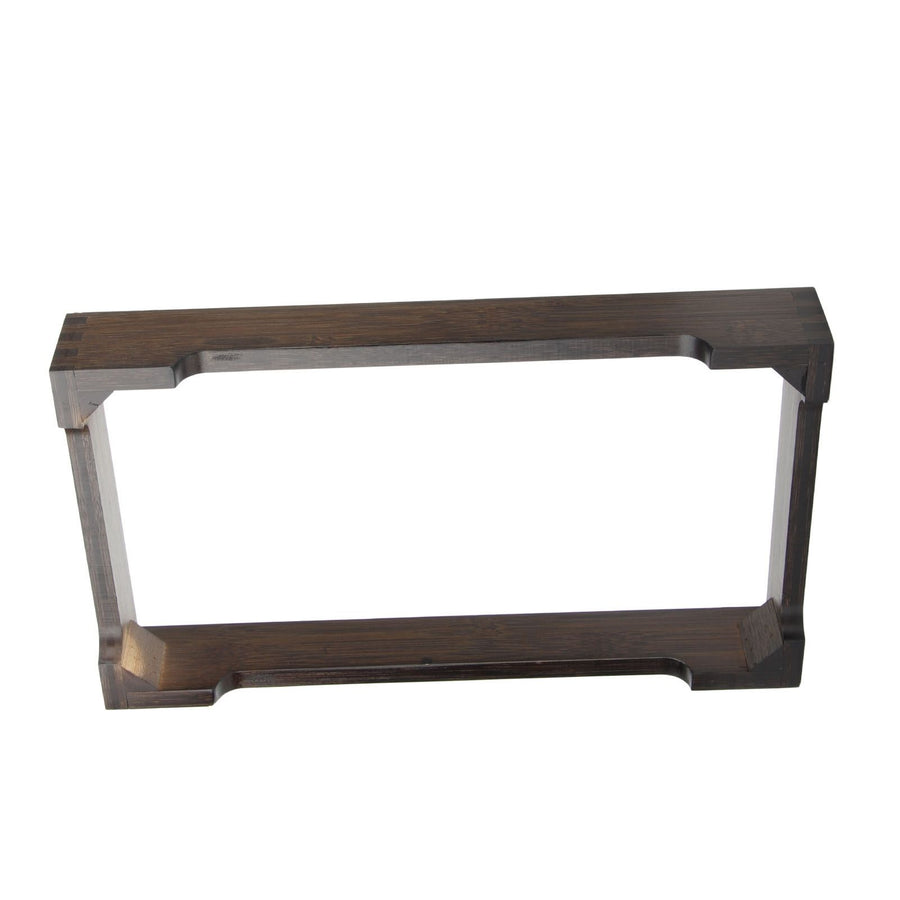 Induction Cooker Wood Frame Minimalist Stable Embedded Electric Tea Stove Base Frame for Tea Cooking Accessories