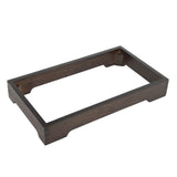 Induction Cooker Wood Frame Minimalist Stable Embedded Electric Tea Stove Base Frame for Tea Cooking Accessories - Extra Image