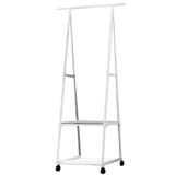 Clothing Garment Rack Multifunctional Triangular Movable Multi Layer Storage Heavy Duty Clothing Rack for Bedroom