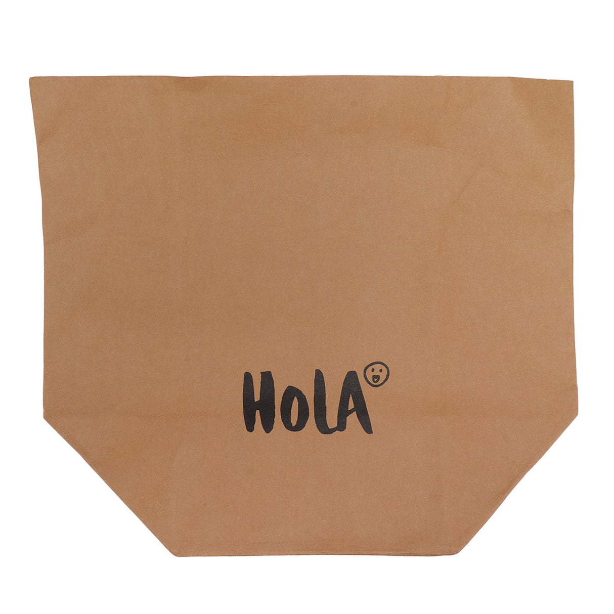 Paper Bag Water Washing Large Capacity Grocery Storage Kraft Paper Bag for Home Kitchen Extra Large Size HOLA Pattern