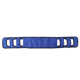 Seniors Bed Transfer Sling Labor Saving Widened Breathable Elderly Lift Turning Belt with Padded Handle for Patient Blue