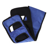 Seniors Bed Transfer Sling Labor Saving Widened Breathable Elderly Lift Turning Belt with Padded Handle for Patient Blue - 45-Degree Angle