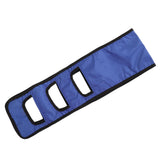 Seniors Bed Transfer Sling Labor Saving Widened Breathable Elderly Lift Turning Belt with Padded Handle for Patient Blue - Extra Image