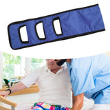 Seniors Bed Transfer Sling Labor Saving Widened Breathable Elderly Lift Turning Belt with Padded Handle for Patient Blue - Extra Image