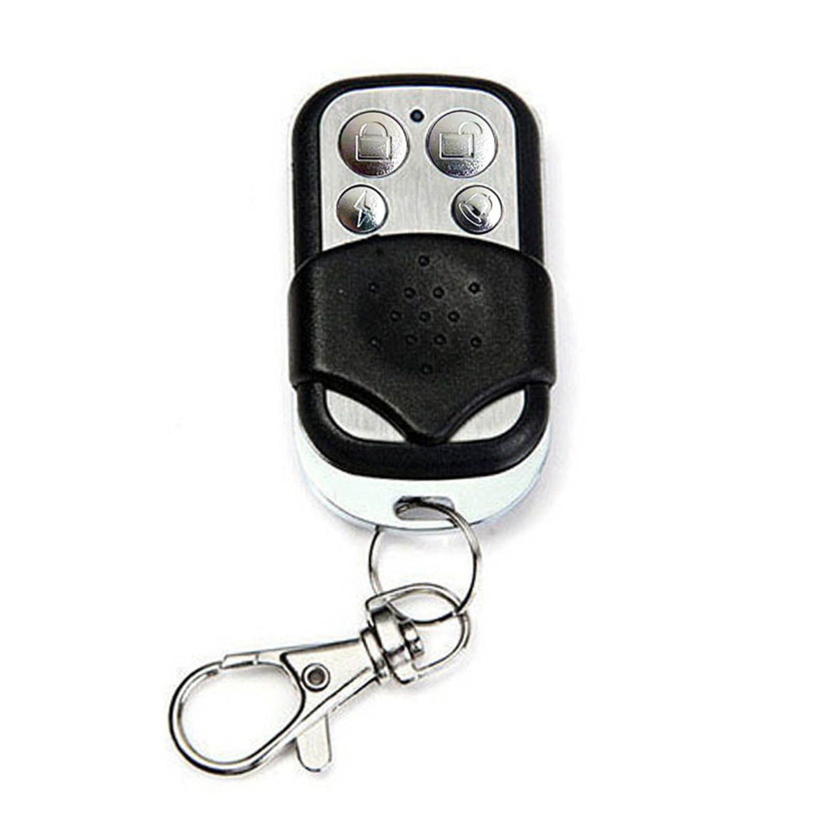 433MHz Wireless Remote Control Switch Cloning Key Fob Doorbells With Keychain for Home Garage Blue 27A 12V 4 Keys