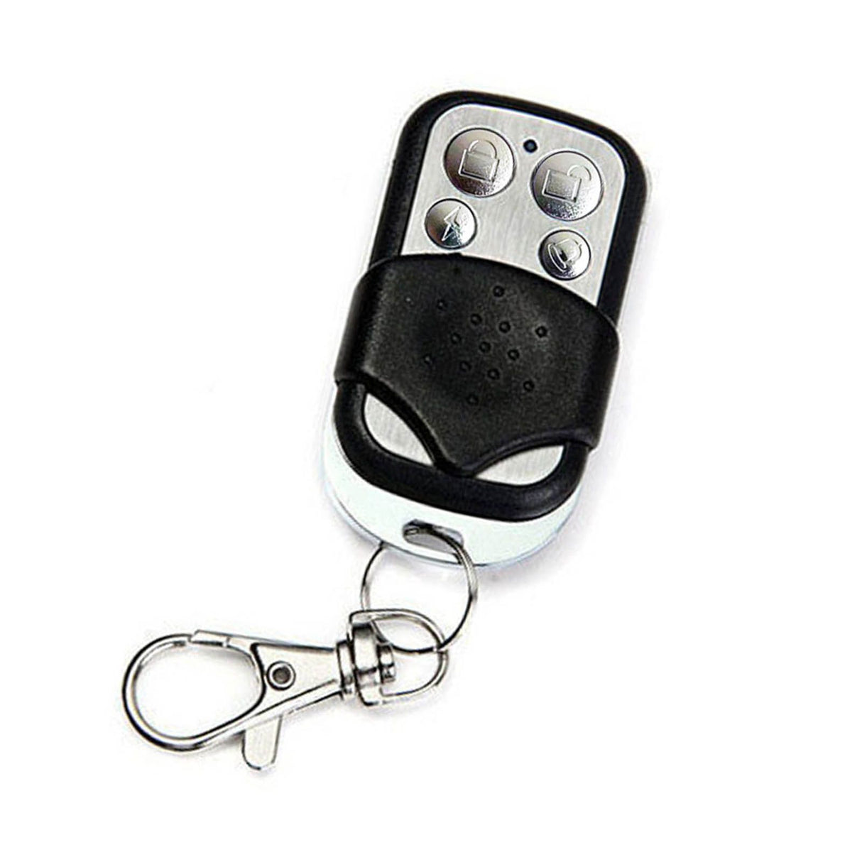 433MHz Wireless Remote Control Switch Cloning Key Fob Doorbells With Keychain for Home Garage Blue 27A 12V 4 Keys
