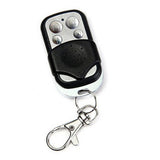 433MHz Wireless Remote Control Switch Cloning Key Fob Doorbells With Keychain for Home Garage Blue 27A 12V 4 Keys - Side View