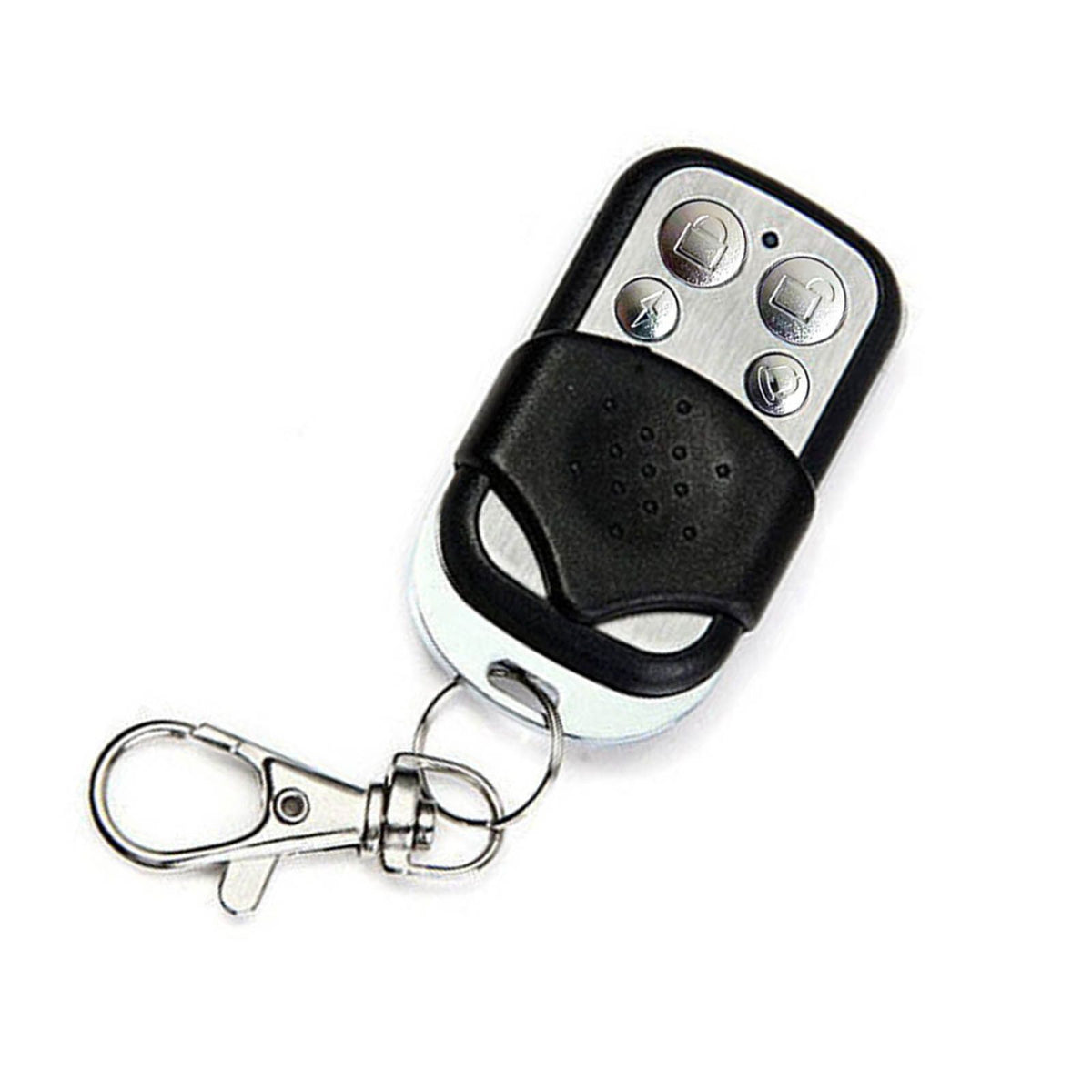 433MHz Wireless Remote Control Switch Cloning Key Fob Doorbells With Keychain for Home Garage Blue 27A 12V 4 Keys