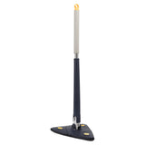 Extendable Triangle Mop Rotary 360 Degree Adjustable Cleaning Mop for Home Bathtub Floor Wall - Top-Down View