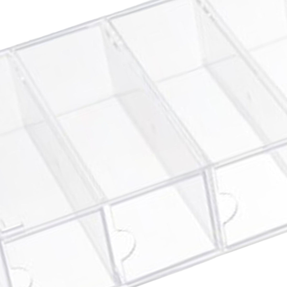 4 Drawers Eyeglass Storage Organizer Box Clear Acrylic Stackable Sunglasses Display Holder Organizer for Makeup Office Items