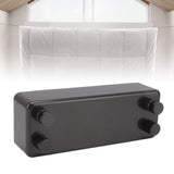 Retractable Clothesline Wall Mounted Heavy Duty Thickened Stainless Steel Double Laundry Line for Balcony Hotel 13.8ft Black - Extra Image