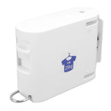 4.2m Thickened Retractable Clothesline Concealed Positioning Buckle Indoor Room Wall Mounted Clothes Line White - Side View