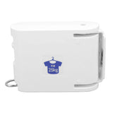 4.2m Thickened Retractable Clothesline Concealed Positioning Buckle Indoor Room Wall Mounted Clothes Line White - Rear View