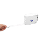 4.2m Thickened Retractable Clothesline Concealed Positioning Buckle Indoor Room Wall Mounted Clothes Line White - Extra Image