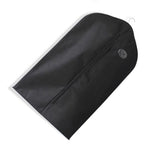 Suit Dust Cover Black Non Woven Fabrics Small Size Hanging Garment Bag for Travel Home