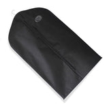 Suit Dust Cover Black Non Woven Fabrics Small Size Hanging Garment Bag for Travel Home