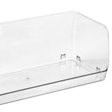 Cosmetic Display Case Multifunction Stackable Plastic Transparent Makeup Organizer for Home 32x15x12.8cm/12.6x5.9x5.3in