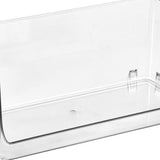 Cosmetic Display Case Multifunction Stackable Plastic Transparent Makeup Organizer for Home 32x15x12.8cm/12.6x5.9x5.3in