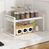 Desktop Bookshelf Organizer Desktop Organizer Office Storage Rack Warm White Simple Style