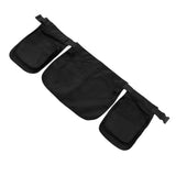 Waist Apron Bag Multi Pocket Waist Belt Bag Fashionable Zipper Closure Tool Waist Pouch for Gardening Hiking - Close-Up Angle