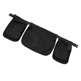 Waist Apron Bag Multi Pocket Waist Belt Bag Fashionable Zipper Closure Tool Waist Pouch for Gardening Hiking - Low Angle