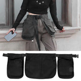 Waist Apron Bag Multi Pocket Waist Belt Bag Fashionable Zipper Closure Tool Waist Pouch for Gardening Hiking