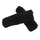 2Pcs Wheelchair Armrest Pads Anti Slip Warm Berber Fleece Armrest Cover for Office Chair Computer Gaming Desk Chairs - Front View