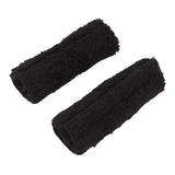 2Pcs Wheelchair Armrest Pads Anti Slip Warm Berber Fleece Armrest Cover for Office Chair Computer Gaming Desk Chairs - 45-Degree Angle