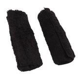 2Pcs Wheelchair Armrest Pads Anti Slip Warm Berber Fleece Armrest Cover for Office Chair Computer Gaming Desk Chairs - Rear View