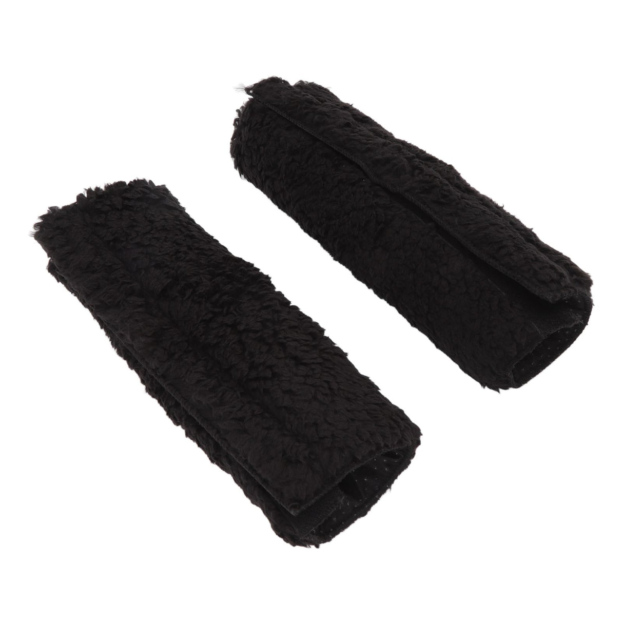 2Pcs Wheelchair Armrest Pads Anti Slip Warm Berber Fleece Armrest Cover for Office Chair Computer Gaming Desk Chairs