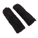 2Pcs Wheelchair Armrest Pads Anti Slip Warm Berber Fleece Armrest Cover for Office Chair Computer Gaming Desk Chairs